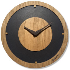 Nástenné hodiny Oak Flow Flexistyle d1-d9-x-30, 30cm 